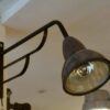 Applique holophane cuivre et verre
