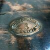 Vintage holophane copper hanging light