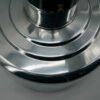 Aluminium et verre lampe holophane