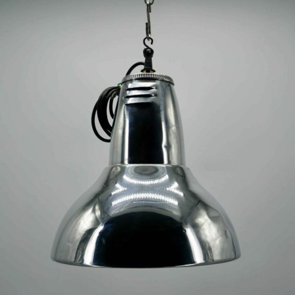 Lampe en aluminium et verre