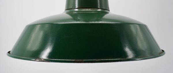 lampe en tôle émaillée industrielle Sammode