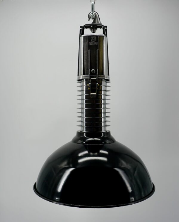 Lampe Industrielle vintage PHILIPS en émail