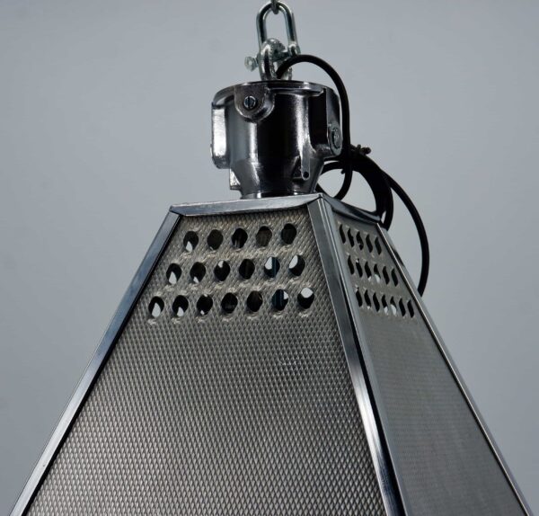 lampe industrielle française authentique