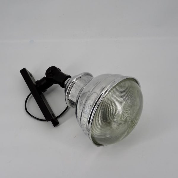 Lampe industrielle murale avec bras