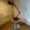 lampe d'atelier Vintage rouge
