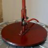 red desk lamp
