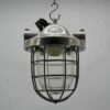 cast aluminium hanging lamp with grid