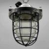 industriel lamp with grid