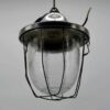 ancienne lampe d'usine a suspendre