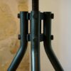 ajustable wooden metal stool