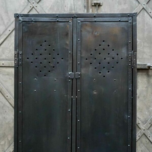 Vintage industrial locker