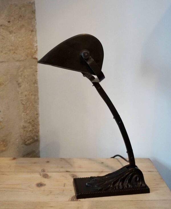 Lampe en métal de bureau