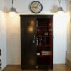 vintage cabinet with key