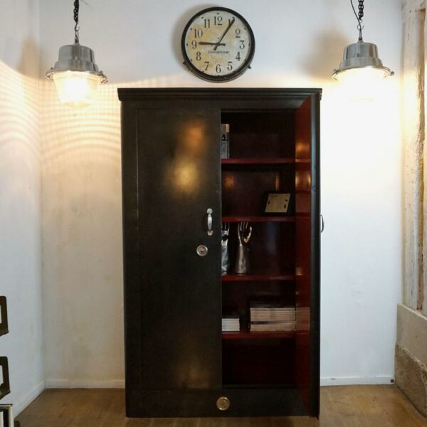 vintage cabinet with key