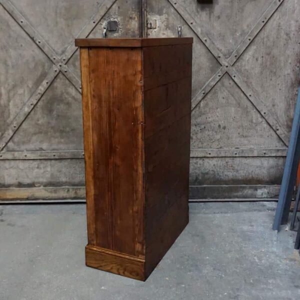 vintage wooden drawer cabinet