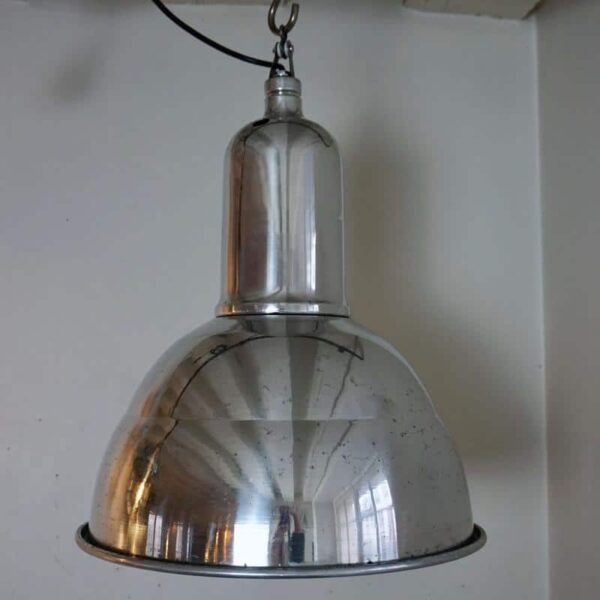 Lampe industrielle vintage en aluminium marque MAZDA