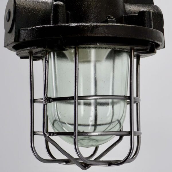 industrial hanging lamp, vintage