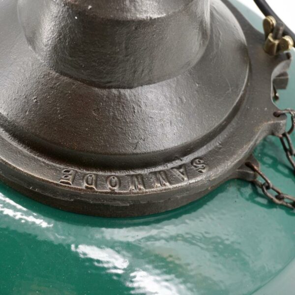 enamel green lamp