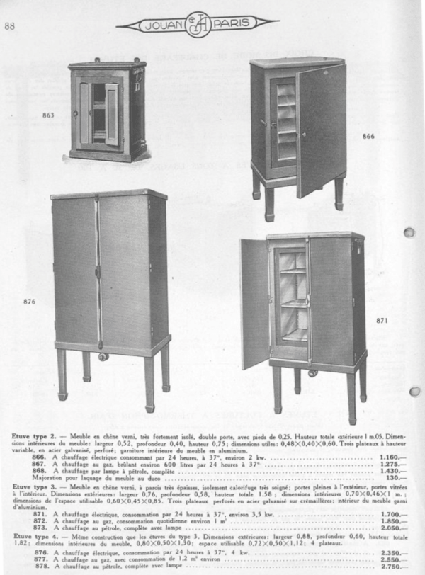 Documentation mobilier médicale Jouan