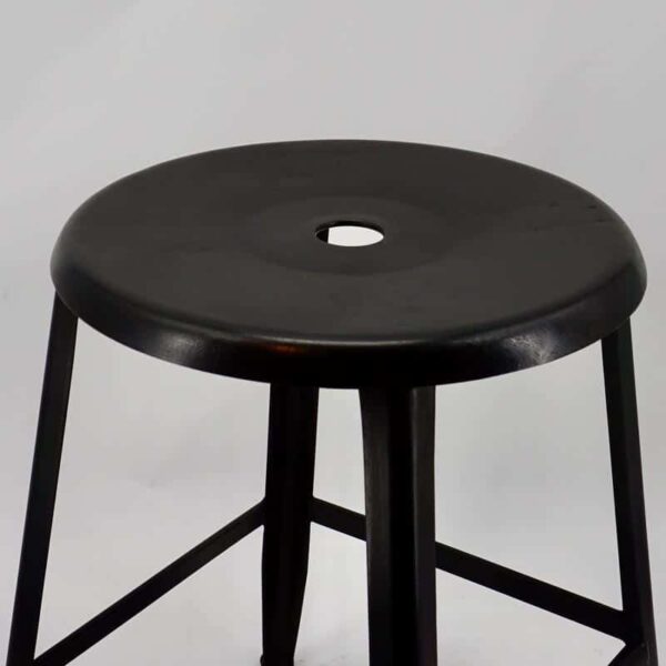 nicolle metal stool vintage