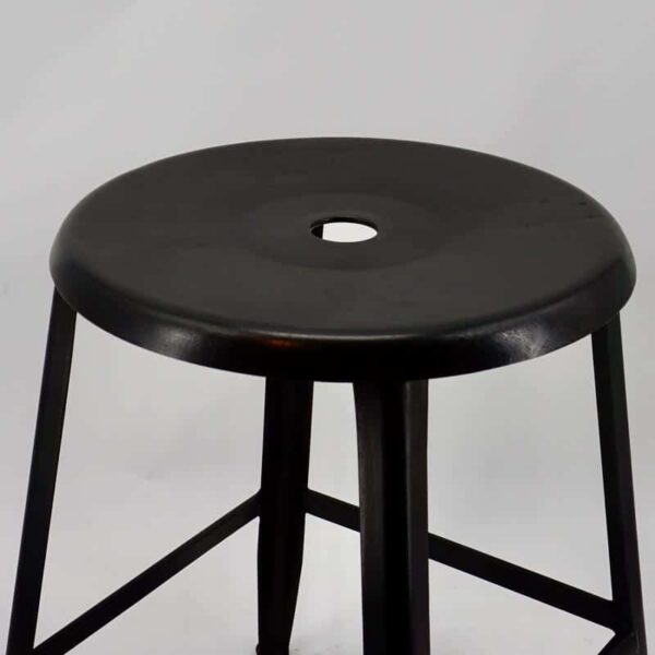 nicolle metal stool vintage