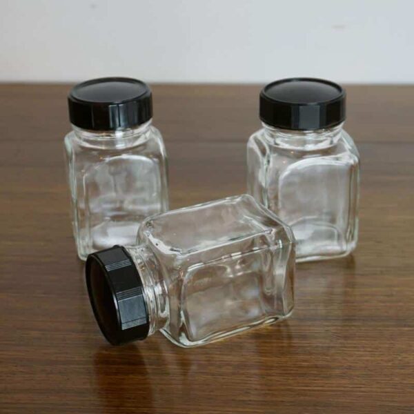 ancien flacon de laboratoire a bouchon bakelite