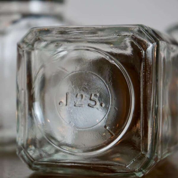 flacon verre vintage