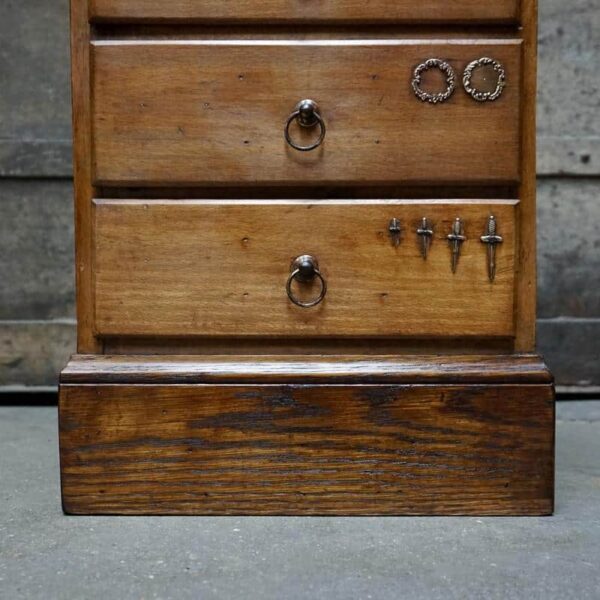 Furniture with old extra drawers