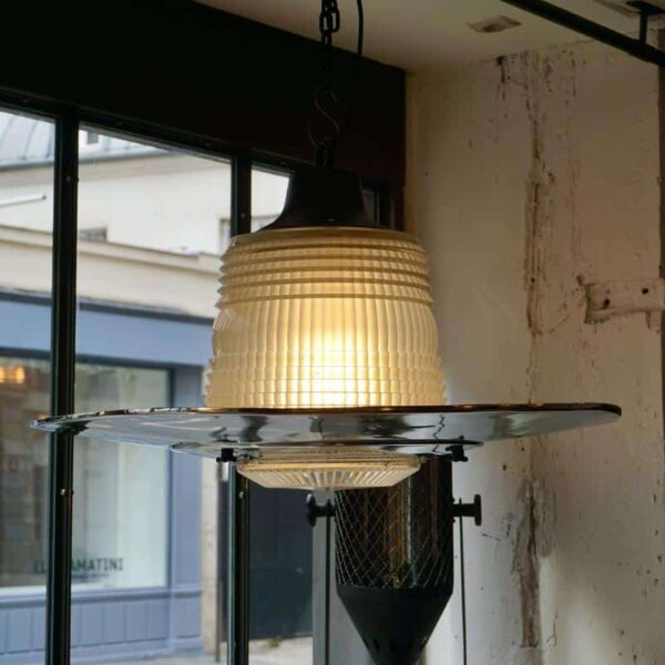 Grande lampe industrielle HOLOPHANE