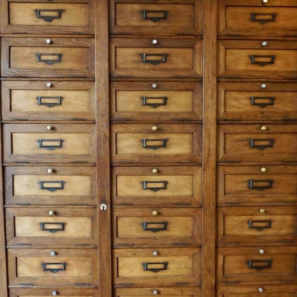 Industrial wooden furniture