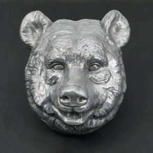 Masque César, tête d'ours