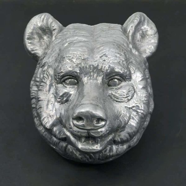 Masque César, tête d'ours