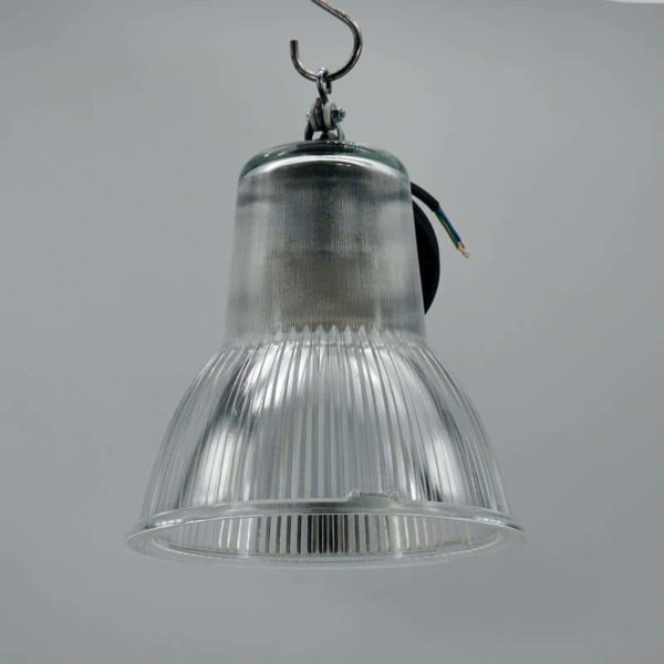 small vintage hanging glass lamp