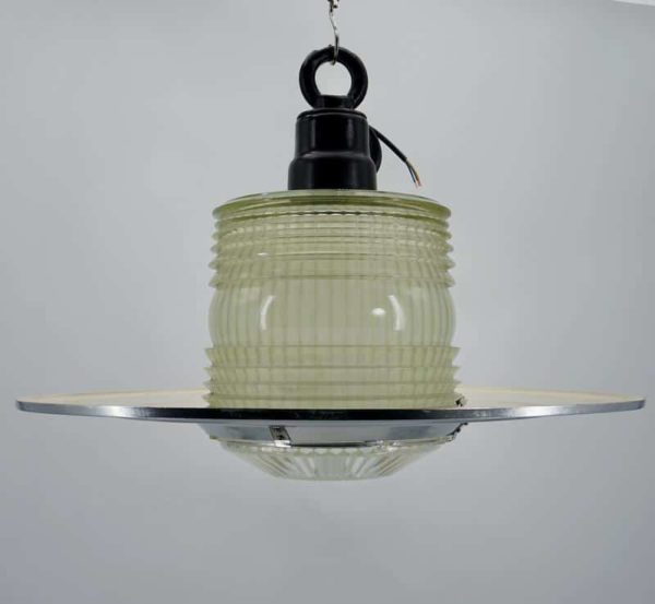 lampe holophane grande avec réflecteur