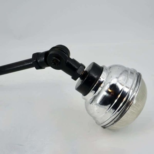 Old industrial stem lamp