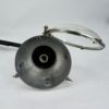 Old industrial lamp for facade