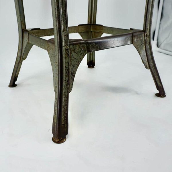 Chaise, métal, bois et carton cira 1920/30
