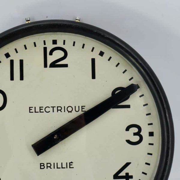 Horloge électrique Brillié en état de fonctionnement