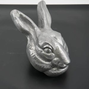 Rabbit head mask, César house in Saumur