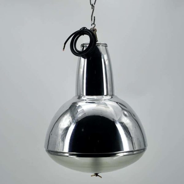 Lampe industrielle ancienne marque Holophane