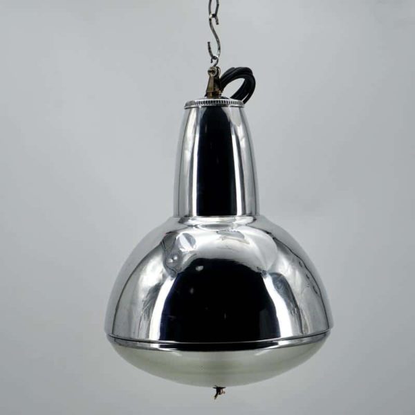 Vintage industriel Holophane with doble glass