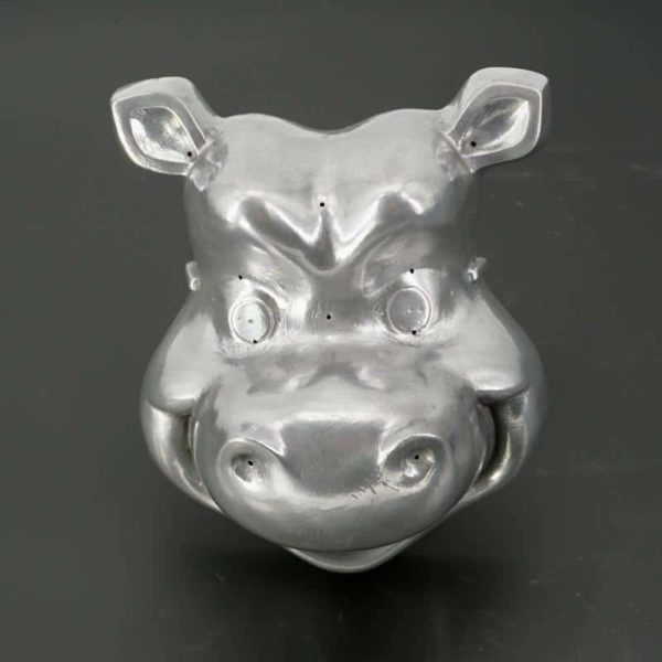 Hippopotamus Caesar Mask Mold