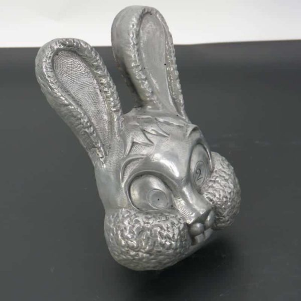 tête de lapin en résine