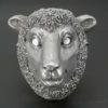 Tête de Mouton en résine, objet deco ancien
