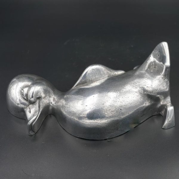 Little cast aluminum duck