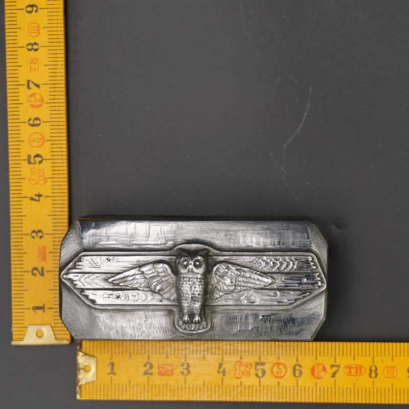 Broche Oiseau En Argent Massif 850/1000 - Poinçon ML Maurice Lespous - Occasion Très Bon état