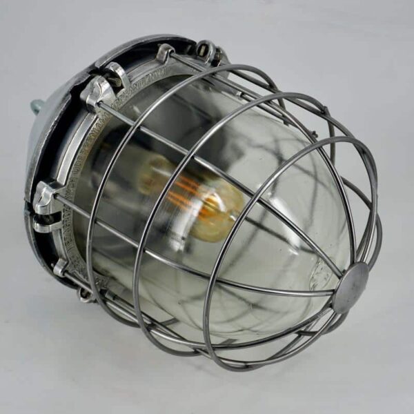 Old lamp from factory