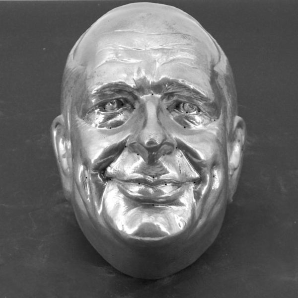 jacques chirac, moule en résine pour masque