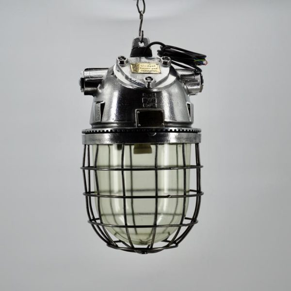 Grande suspension industrielle originale