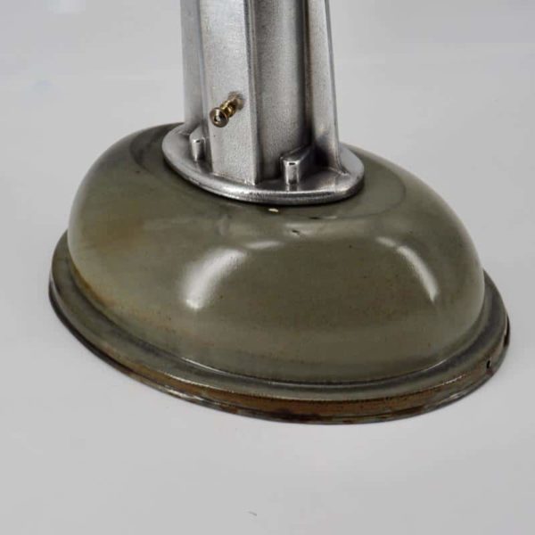 Industrial enamel wall lamp